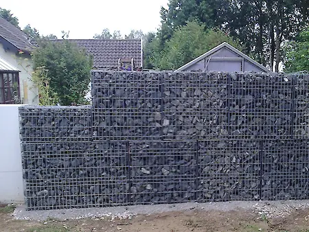 Bild in der Bildergallerie zu Gabionensteine