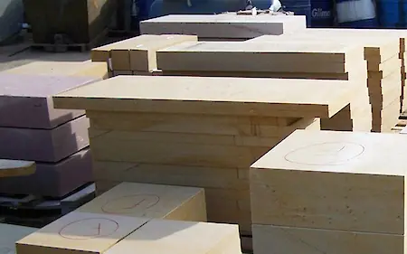 Bild in der Bildergallerie zu Sandstein Abdeckungen